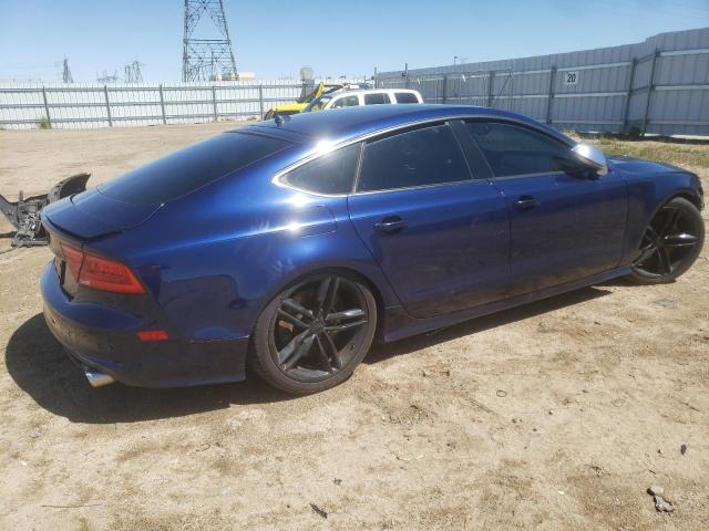 WAU32AFC2DN105773 - 2013 AUDI S7 PRESTIGE BLUE photo 3