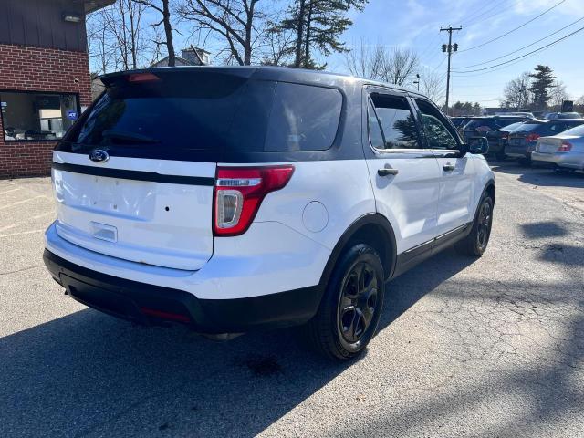 1FM5K8AR8DGA38581 - 2013 FORD EXPLORER POLICE INTERCEPTOR 白色 照片 4