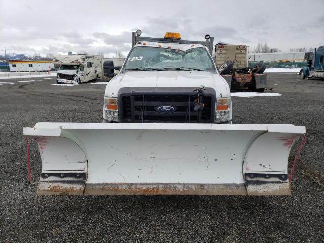 1FDWF37R88EB86735 - 2008 FORD F350 SUPER DUTY WHITE photo 5