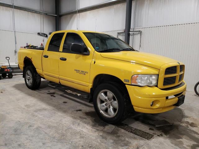 1D7HU18D75J538335 - 2005 DODGE RAM 1500 ST YELLOW photo 4