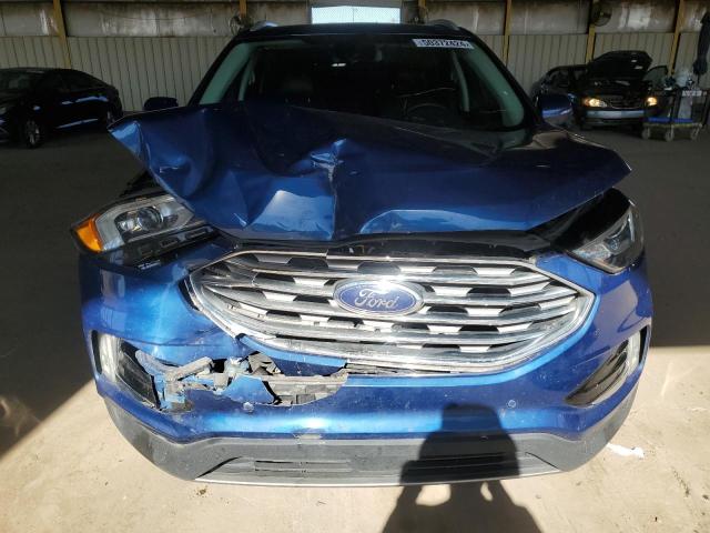 2FMPK3K9XLBB45132 - 2020 FORD EDGE TITANIUM BLUE photo 5