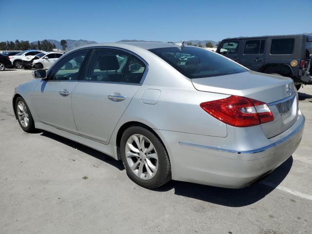 KMHGC4DD1CU154591 - 2012 HYUNDAI GENESIS 3.8L SILVER photo 2