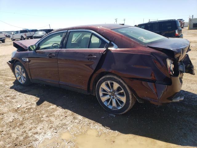 1FAHP2FWXCG134652 - 2012 FORD TAURUS LIMITED MAROON photo 2