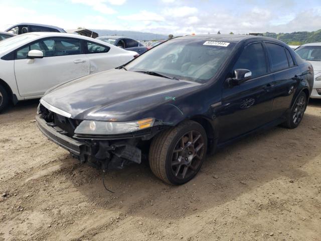 19UUA76607A018751 - 2007 ACURA TL TYPE S BLACK photo 1