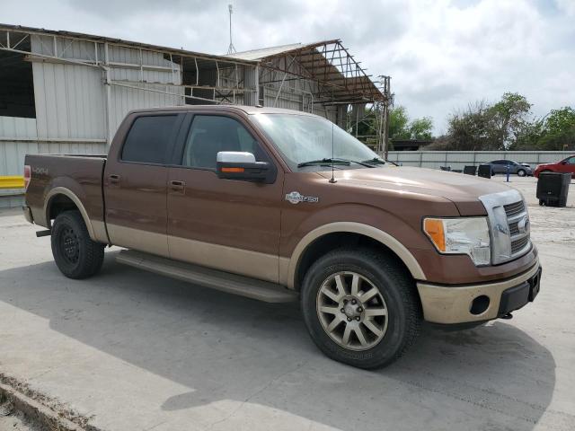 1FTFW1EF5BKD19705 - 2011 FORD F150 SUPERCREW BROWN photo 4