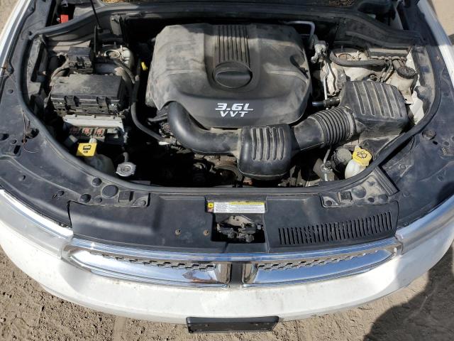 1C4RDJEG7CC330745 - 2012 DODGE DURANGO CITADEL WHITE photo 12