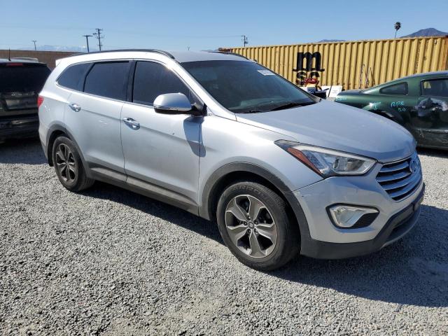 KM8SN4HFXEU058204 - 2014 HYUNDAI SANTA FE GLS SILVER photo 4