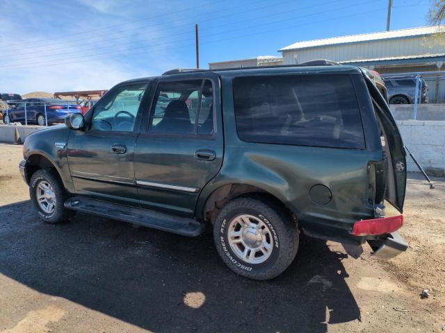 1FMPU16LX1LA65430 - 2001 FORD EXPEDITION XLT GREEN photo 2