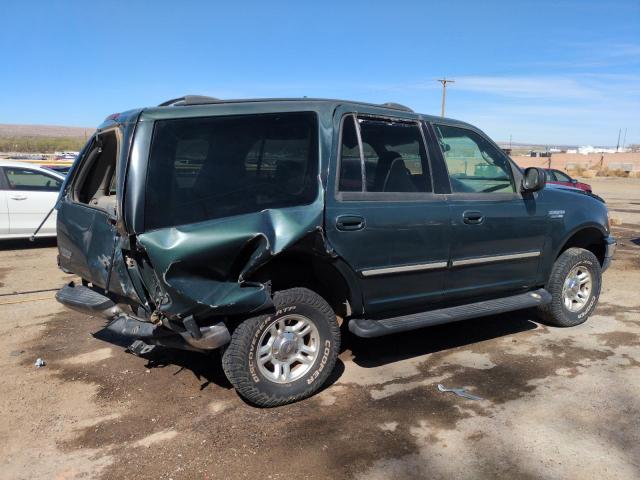 1FMPU16LX1LA65430 - 2001 FORD EXPEDITION XLT GREEN photo 3