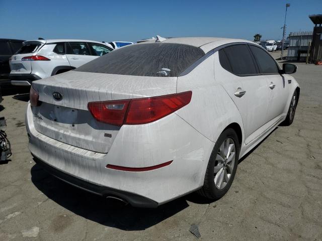 KNAGM4A72F5637194 - 2015 KIA OPTIMA LX WHITE photo 3