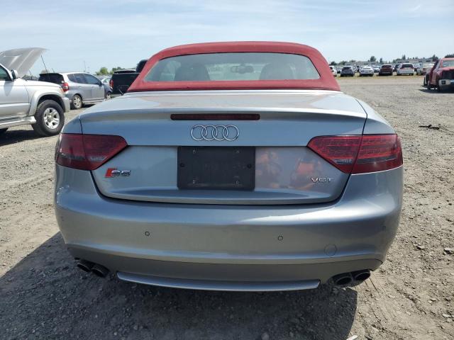 WAUCGAFH9BN006281 - 2011 AUDI S5 PREMIUM PLUS ნაცრისფერი ფოტო 6