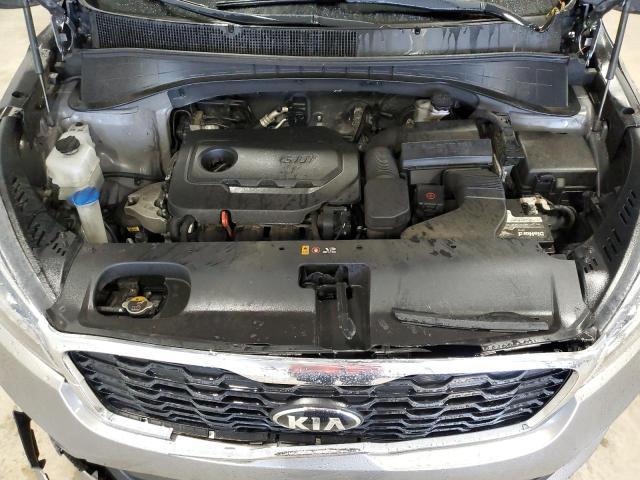 5XYPG4A33KG509006 - 2019 KIA SORENTO L GRAY photo 12