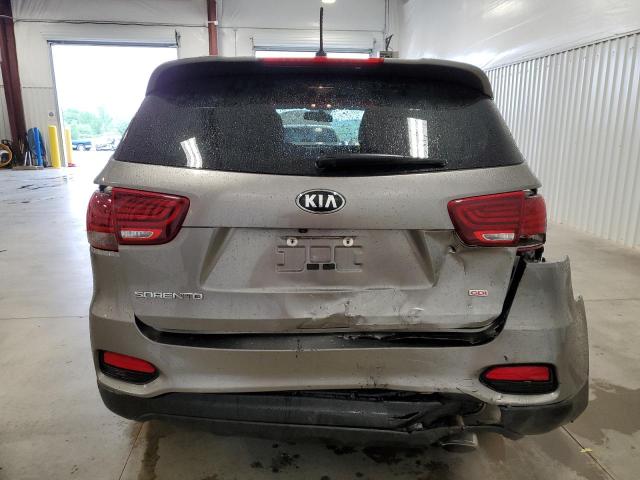 5XYPG4A33KG509006 - 2019 KIA SORENTO L GRAY photo 6