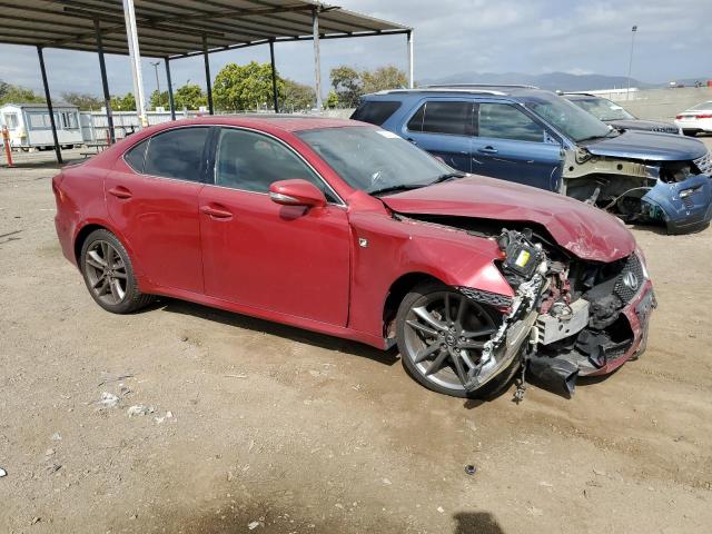 JTHBF5C24B5147749 - 2011 LEXUS IS 250 RED photo 4