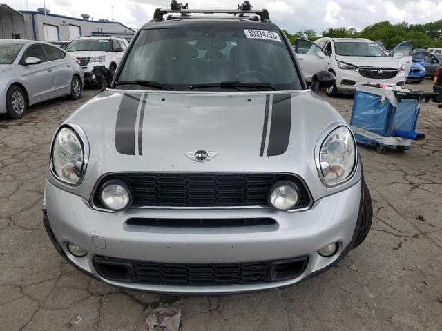 WMWZC5C55DWP32739 - 2013 MINI COOPER S COUNTRYMAN SILVER photo 5