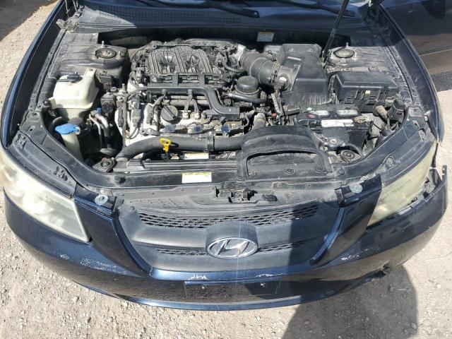 5NPEU46F76H009626 - 2006 HYUNDAI SONATA GLS BLUE photo 11