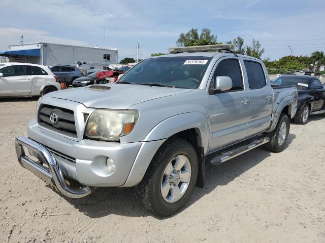 3TMJU4GN7AM102802 - 2010 TOYOTA TACOMA DOUBLE CAB PRERUNNER SILVER photo 1