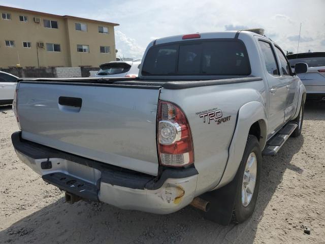 3TMJU4GN7AM102802 - 2010 TOYOTA TACOMA DOUBLE CAB PRERUNNER SILVER photo 3