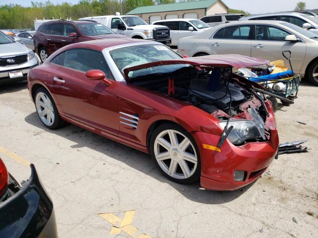 1C3AN69L14X018305 - 2004 CHRYSLER CROSSFIRE LIMITED RED photo 4