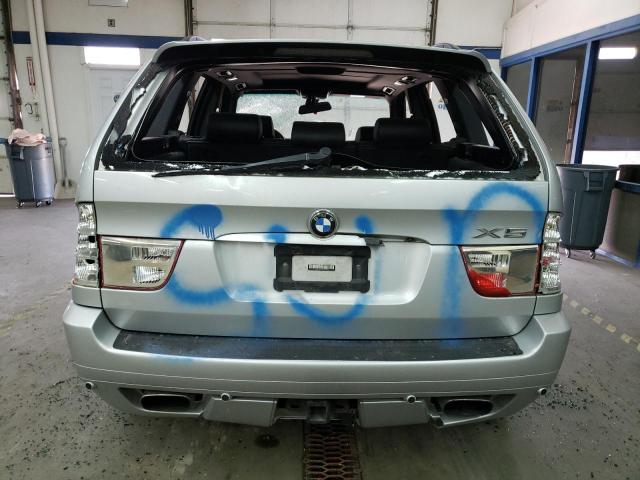 5UXFA93535LE82196 - 2005 BMW X5 4.8IS SILVER photo 6