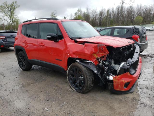 ZACNJDE10NPN57422 - 2022 JEEP RENEGADE ALTITUDE RED photo 4