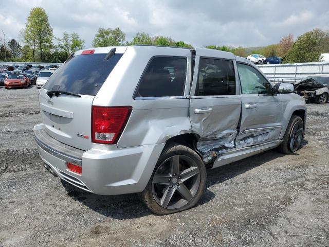 1J8HR78377C620586 - 2007 JEEP GRAND CHER SRT-8 SILVER photo 3