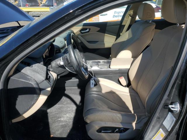 19UUB6F63PA004186 - 2023 ACURA TLX ADVANCE BLACK photo 7