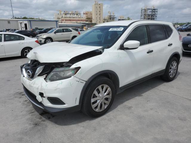 JN8AT2MT5GW025984 - 2016 NISSAN ROGUE S WHITE photo 1