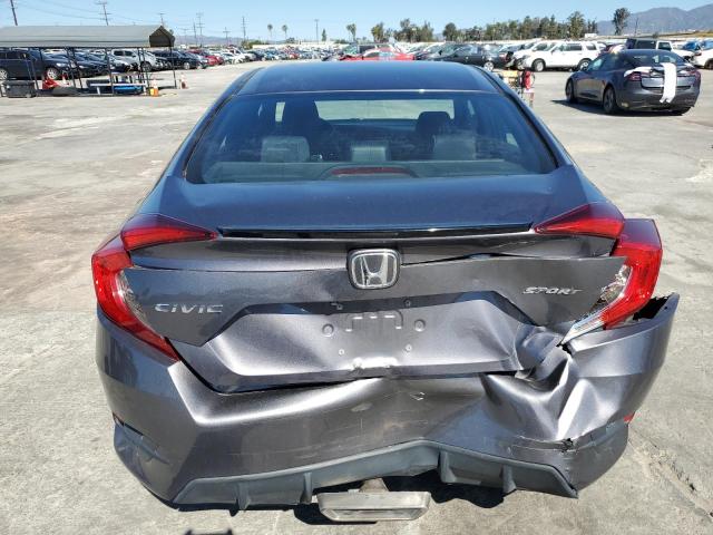 19XFC2F8XKE215339 - 2019 HONDA CIVIC SPORT GRAY photo 6