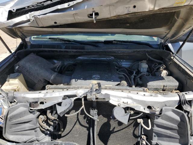 5TFRY5F18EX155133 - 2014 TOYOTA TUNDRA DOUBLE CAB SR/SR5 SILVER photo 11