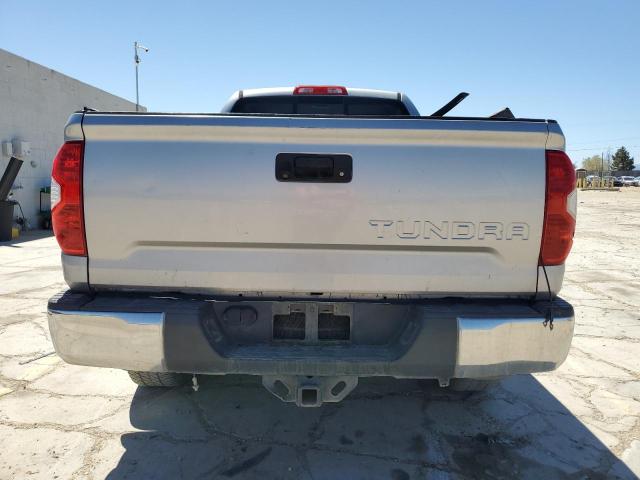 5TFRY5F18EX155133 - 2014 TOYOTA TUNDRA DOUBLE CAB SR/SR5 SILVER photo 6