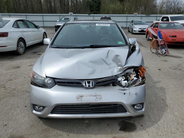 2HGFG12828H519140 - 2008 HONDA CIVIC EX SILVER photo 5