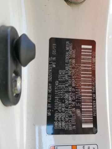 JF1ZNAA15D1720521 - 2013 TOYOTA SCION FR-S თეთრი ფოტო 12