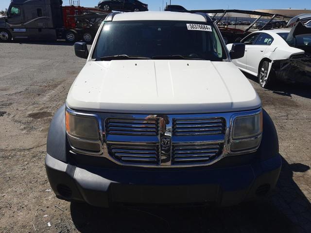 1D8GT28K68W191330 - 2008 DODGE NITRO SXT WHITE photo 5