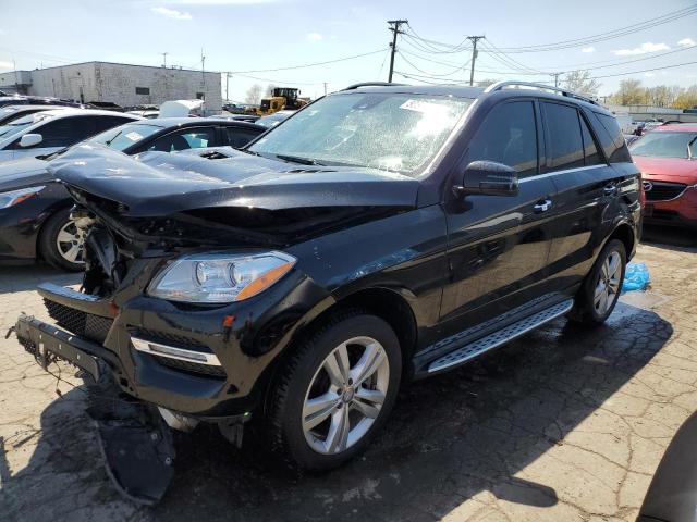 4JGDA5HB7FA584865 - 2015 MERCEDES-BENZ ML 350 4MATIC BLACK photo 1