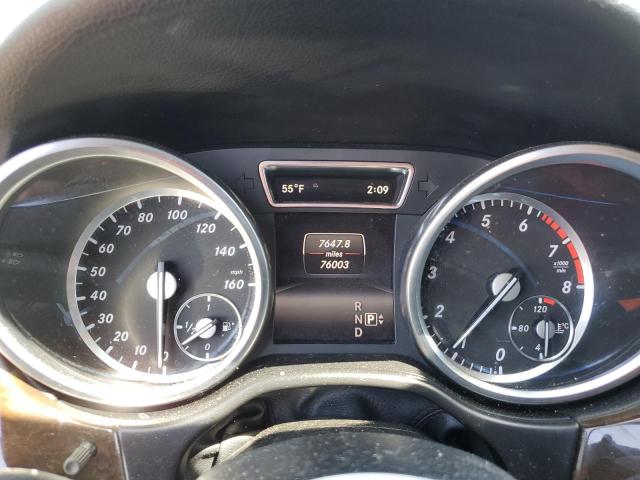 4JGDA5HB7FA584865 - 2015 MERCEDES-BENZ ML 350 4MATIC BLACK photo 9