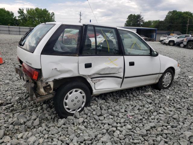 2C1MR646XP6761433 - 1993 GEO METRO WHITE photo 3