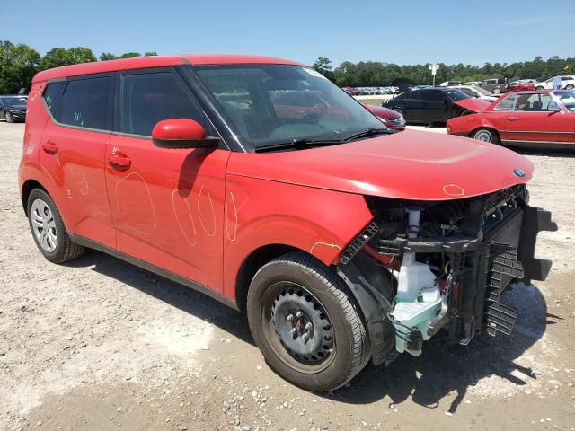 KNDJ23AU7L7123758 - 2020 KIA SOUL LX RED photo 4