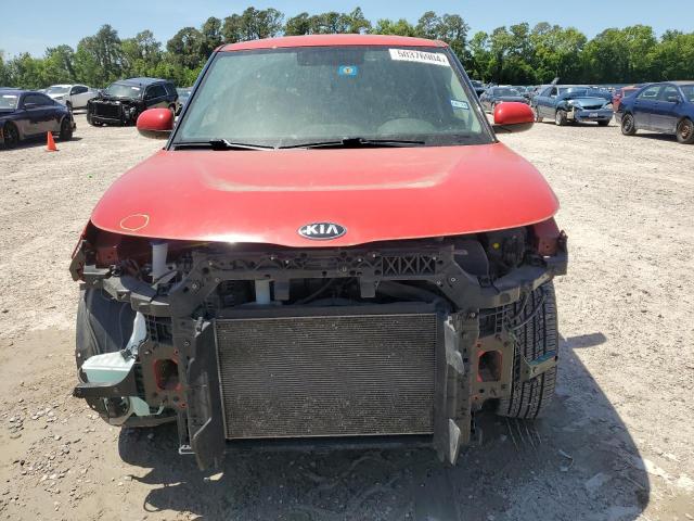 KNDJ23AU7L7123758 - 2020 KIA SOUL LX RED photo 5