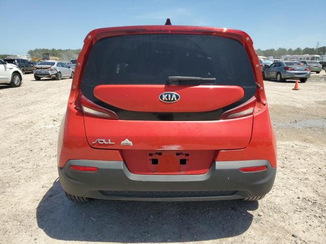 KNDJ23AU7L7123758 - 2020 KIA SOUL LX RED photo 6