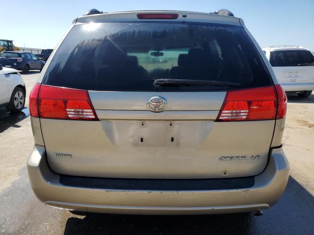 5TDZA23C44S106699 - 2004 TOYOTA SIENNA CE GOLD photo 6