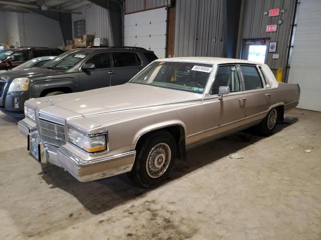 1G6DW54E4MR727021 - 1991 CADILLAC BROUGHAM BEIGE photo 1