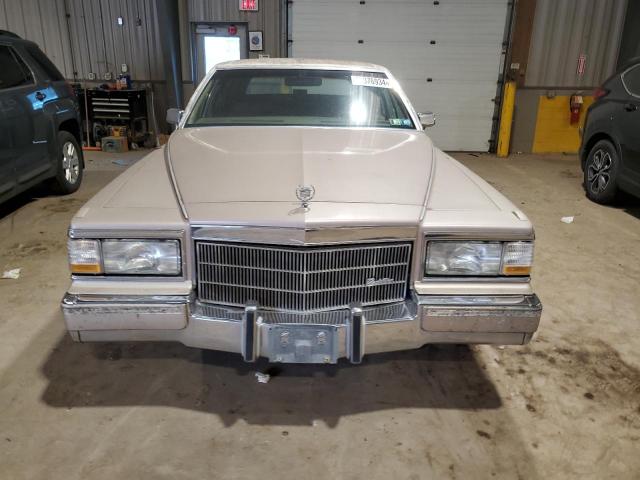 1G6DW54E4MR727021 - 1991 CADILLAC BROUGHAM BEIGE photo 5