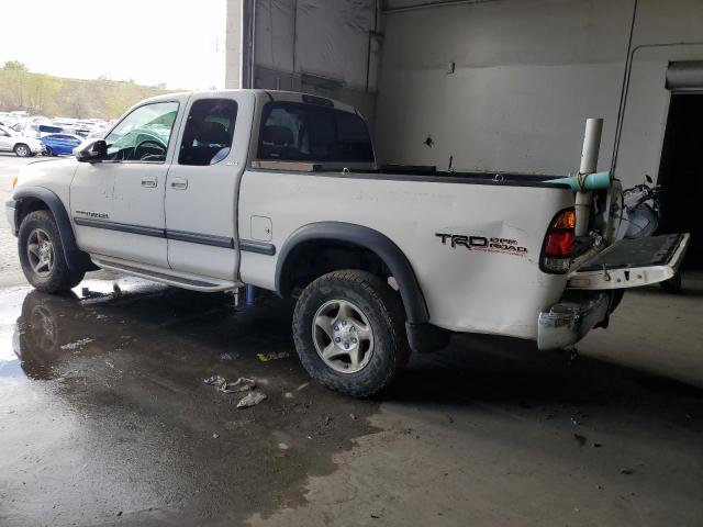 5TBBT44132S245166 - 2002 TOYOTA TUNDRA ACCESS CAB თეთრი ფოტო 2