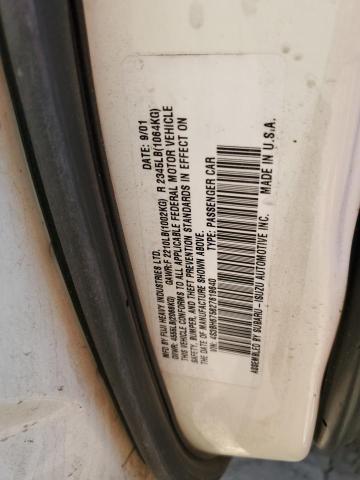 4S3BH675627619640 - 2002 SUBARU LEGACY OUTBACK AWP 双色 照片 12