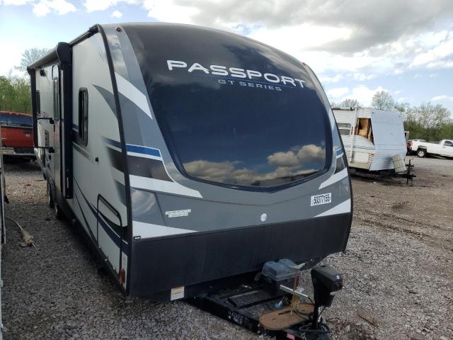 4YDT25220KK414242 - 2019 PASSPORT TRAVELTRLR WHITE photo 1