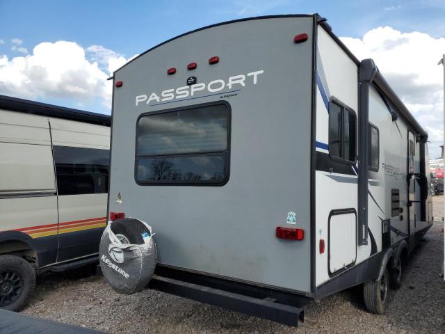 4YDT25220KK414242 - 2019 PASSPORT TRAVELTRLR WHITE photo 4