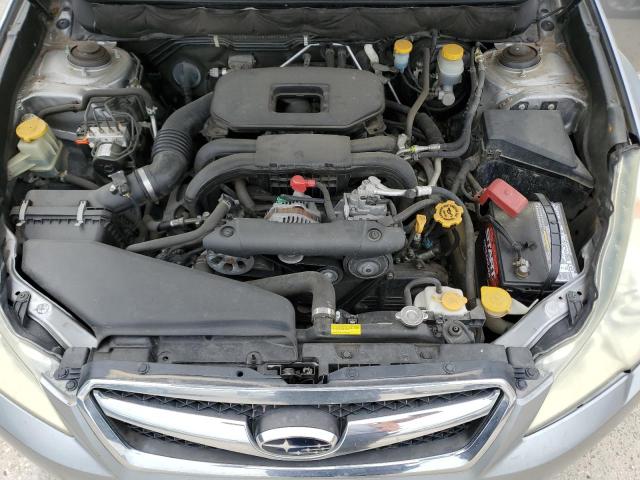 4S3BMAC66B1259138 - 2011 SUBARU LEGACY 2.5I PREMIUM SILVER photo 11