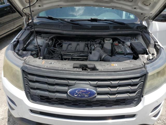 1FM5K8AR1HGD06781 - 2017 FORD EXPLORER POLICE INTERCEPTOR WHITE photo 12