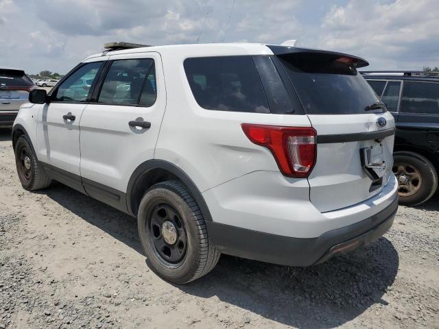 1FM5K8AR1HGD06781 - 2017 FORD EXPLORER POLICE INTERCEPTOR WHITE photo 2
